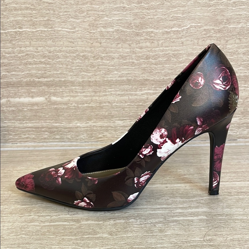 CHRISTIAN SIRIANO UEC Women’s Size 8.5 Floral Stiletto Pumps - Picture 2 of 9